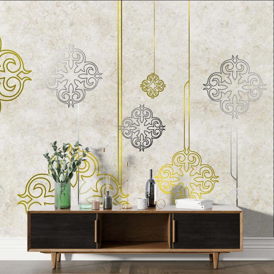 фотообои узор цветочный национальный 14-1102