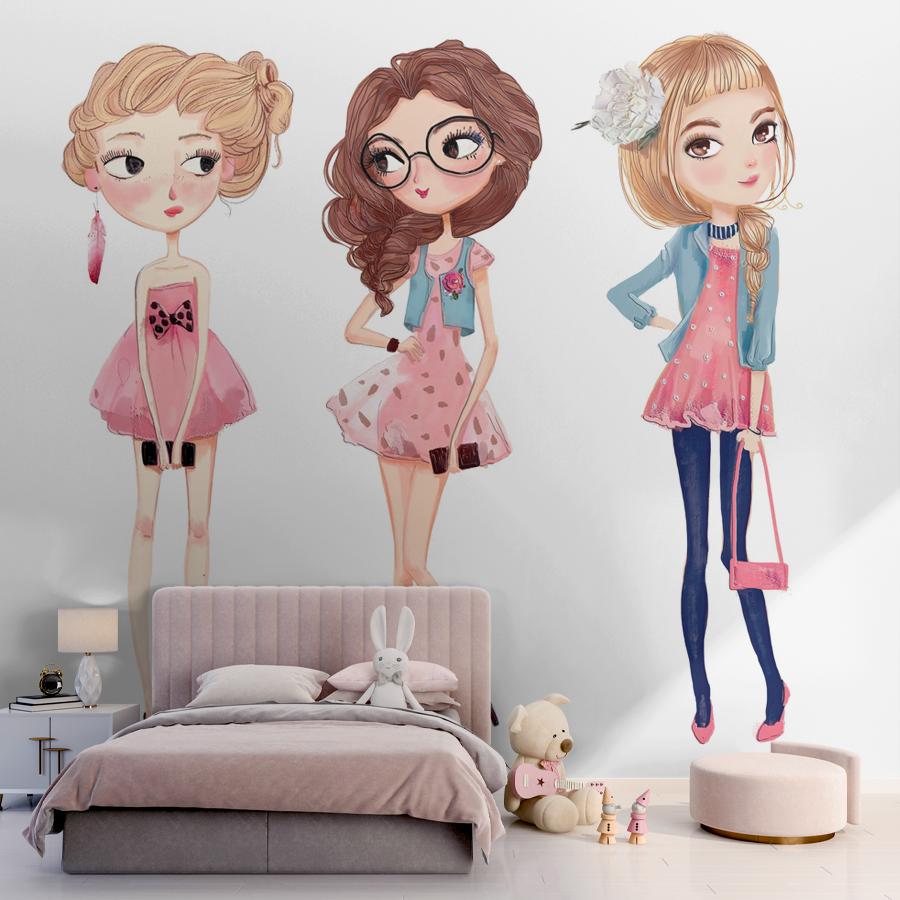 фотообои три подружки 12-643 фотообои три подружки 12-643