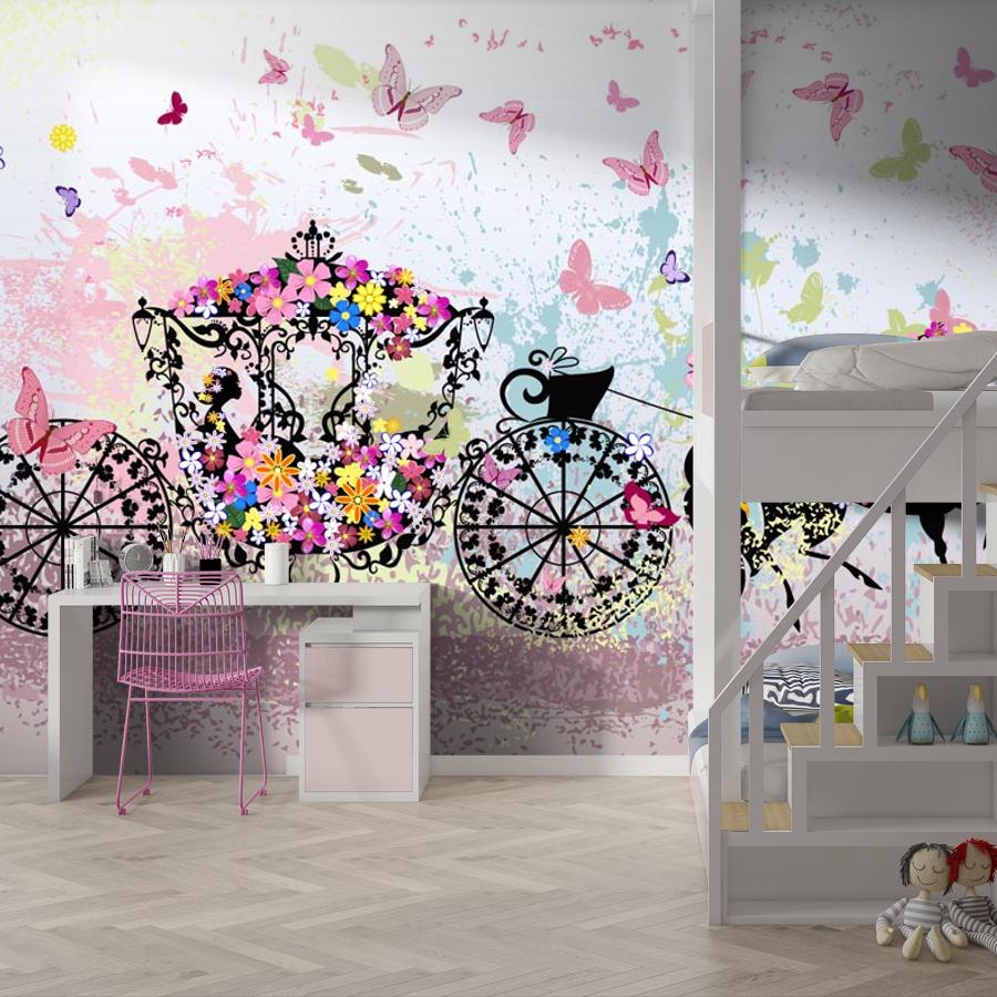 фотообои карета для принцессы 12-1243 фотообои карета для принцессы 12-1243