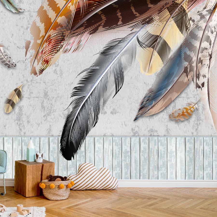 фотообои 3д перо 10-564 фотообои 3д перо 10-564