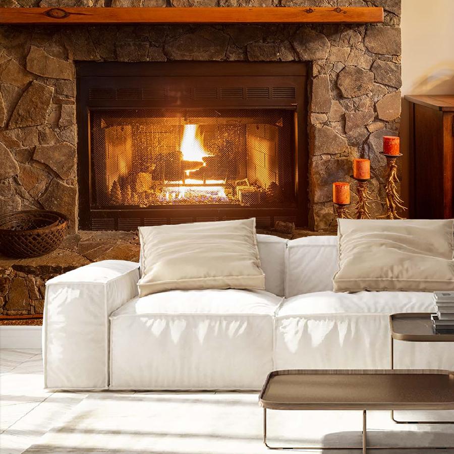 фотообои камин горящий 9-2011