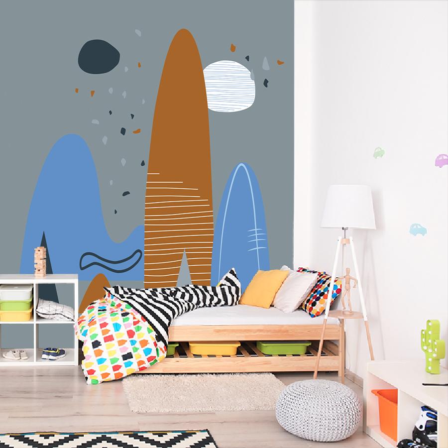 фотообои горы наклейки 14-101