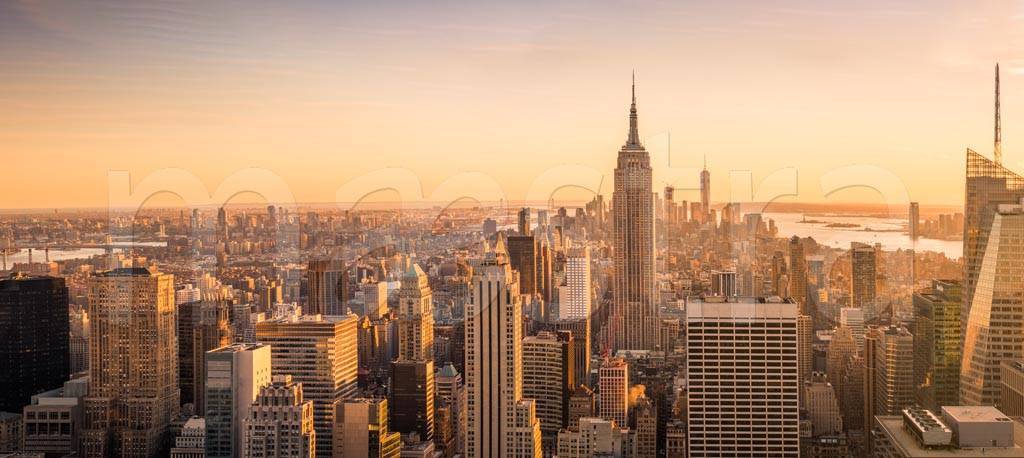 Фотообои Нью Йорк панорама