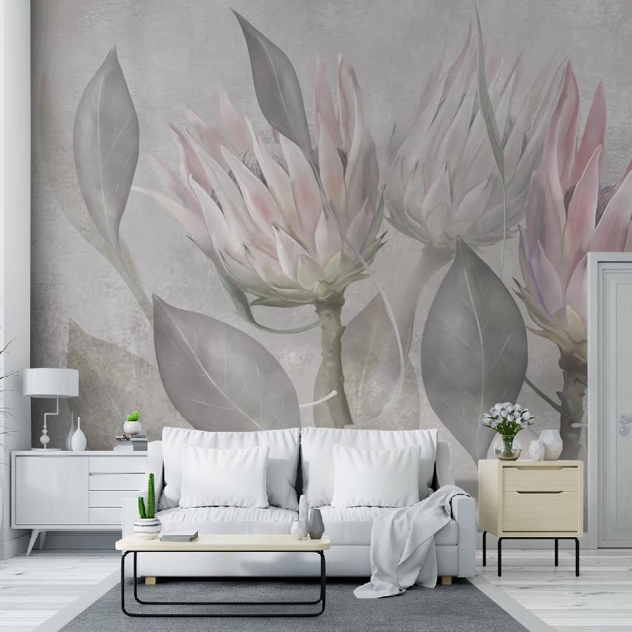 фотообои букет  протеи 13-480