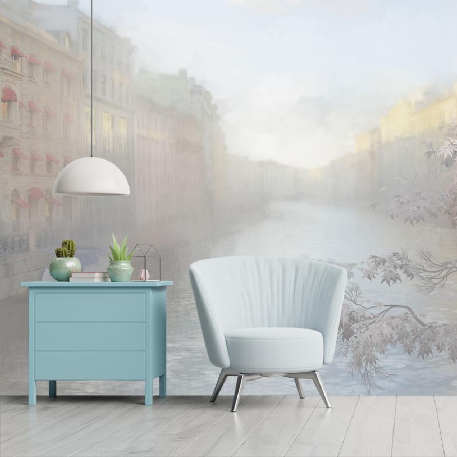 фотообои венеция в утренней дымке 13-1096