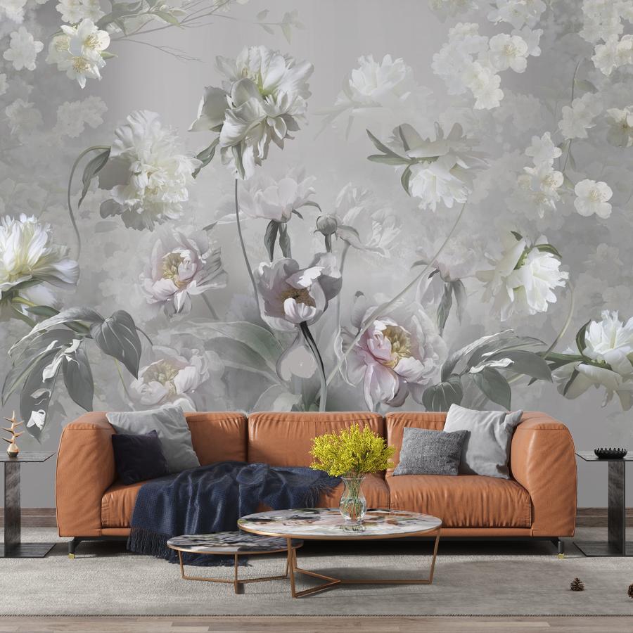 фотообои букет с пионами 13-1117