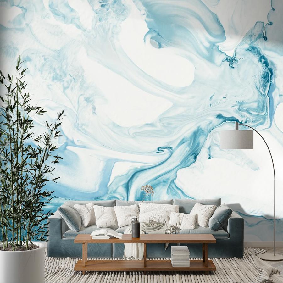 фотообои голубой градиент 9-1662