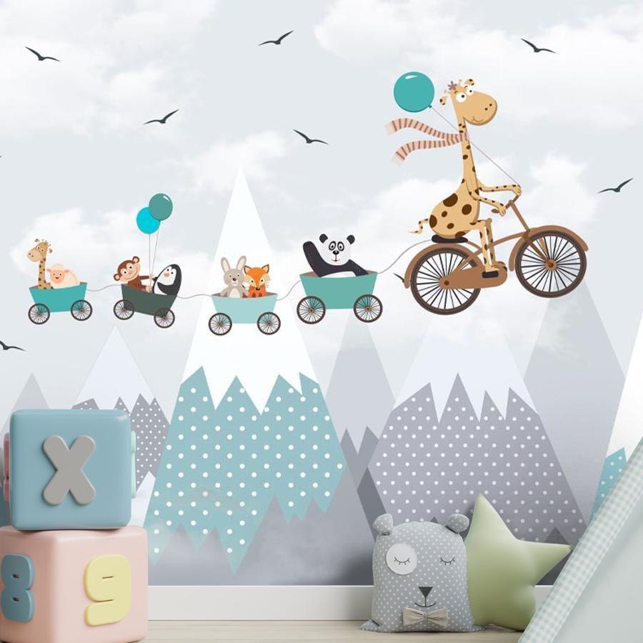 фотообои милые зверята в горах 14-618