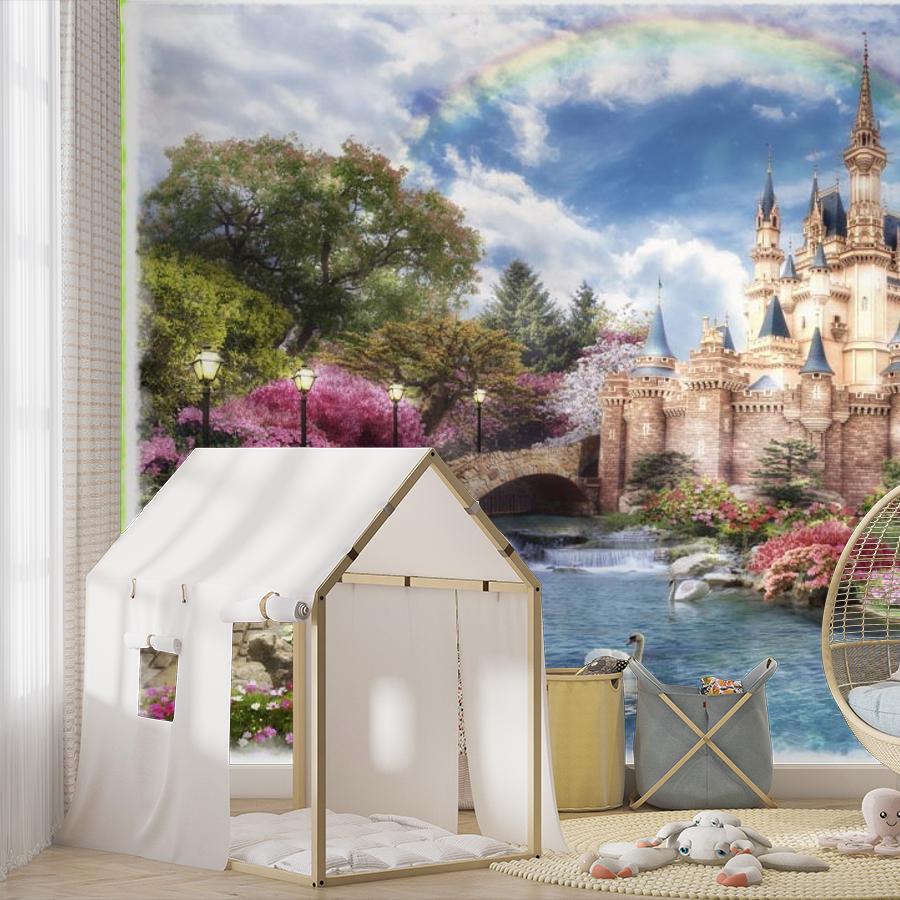 фотообои сказочный замок 14-611