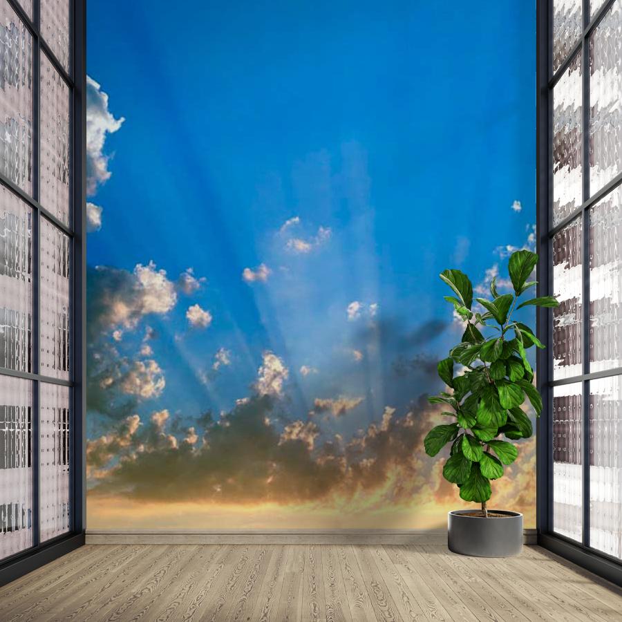 фотообои предзакатное небо 9-398