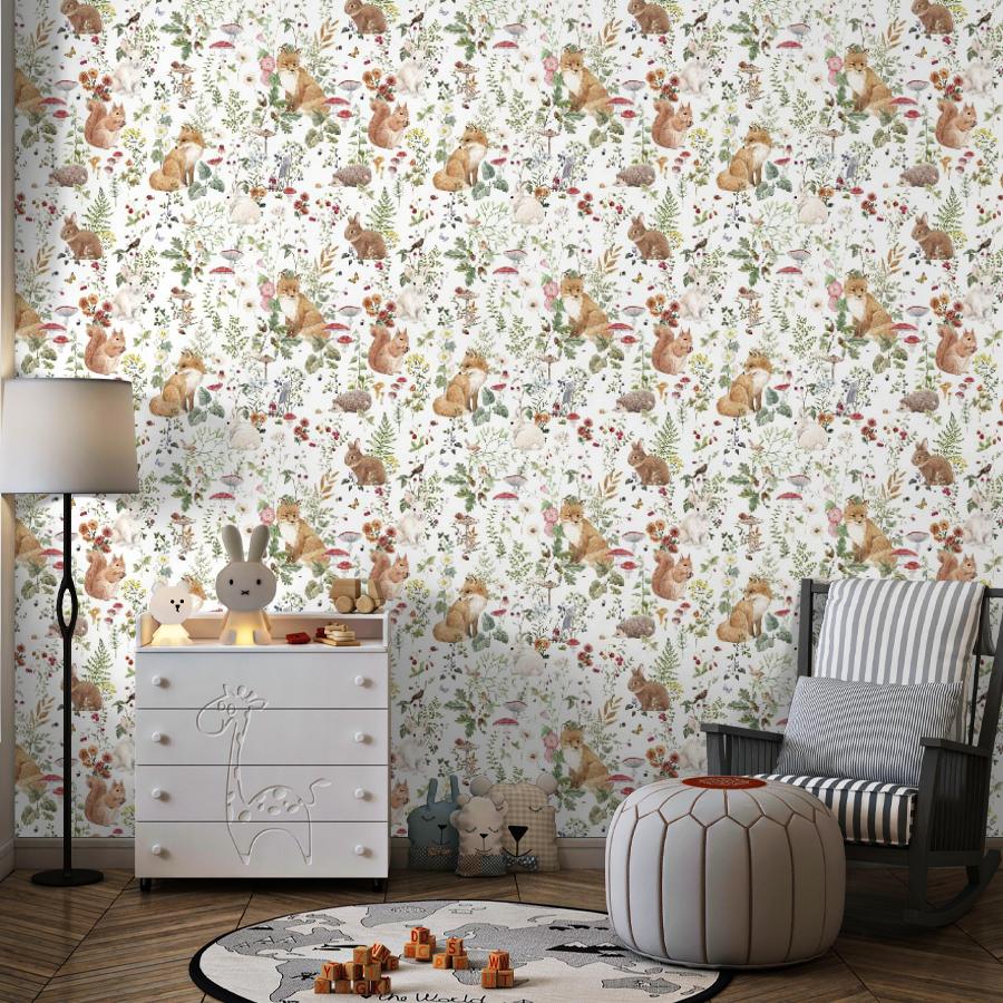 фотообои обои с лисами 14-1164