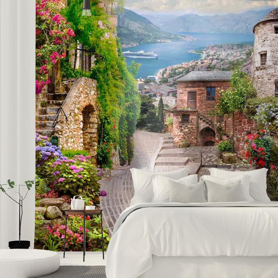 фотообои улица к морю 7-230 фотообои улица к морю 7-230