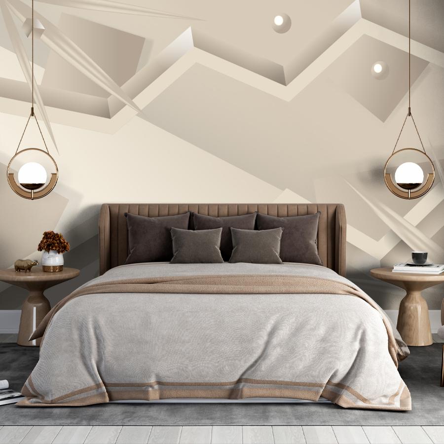 фотообои абстрактная геометрия 3д 9-1506