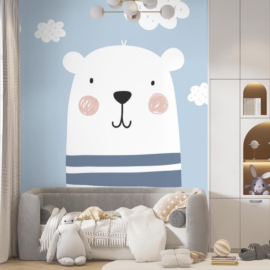 фотообои мишка в облаках 12-880