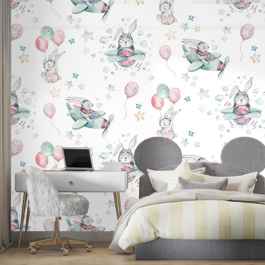 Фотообои и фотообои звери и шарики 12-736