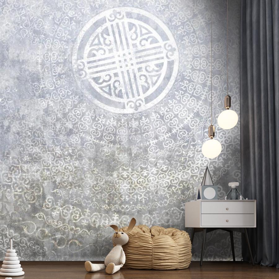 фотообои шанырак узор светлый 14-1153 фотообои шанырак узор светлый 14-1153