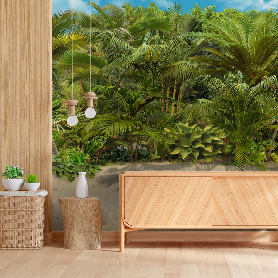 фотообои песчаный дикий пляж 19-0198