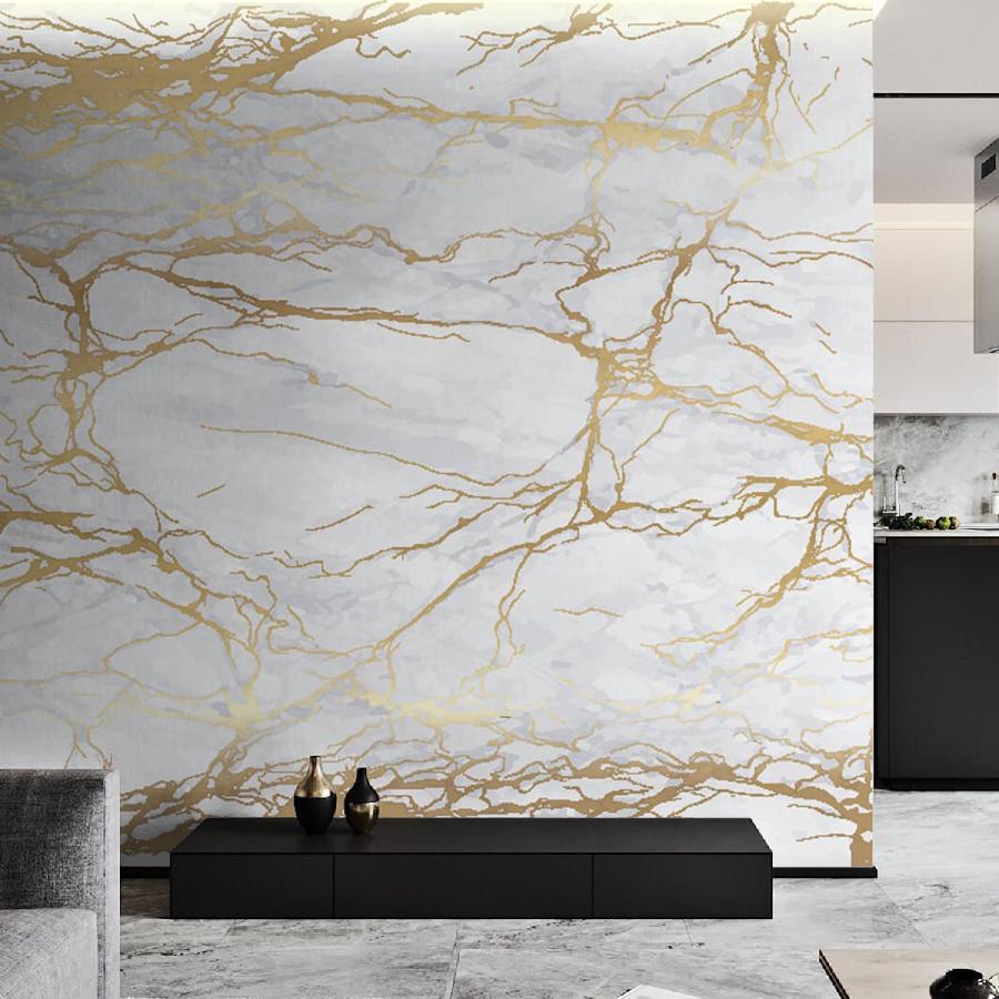 фотообои золотая паутина 9-954