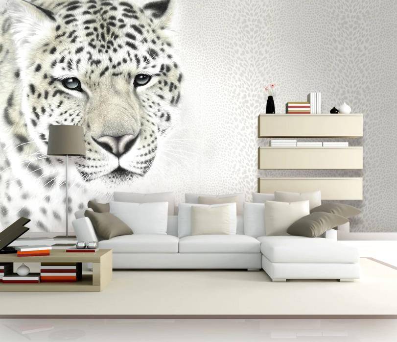 Фотообои леопард на стену купить в Москве в интернет-магазине, цены в Мастерфресок
