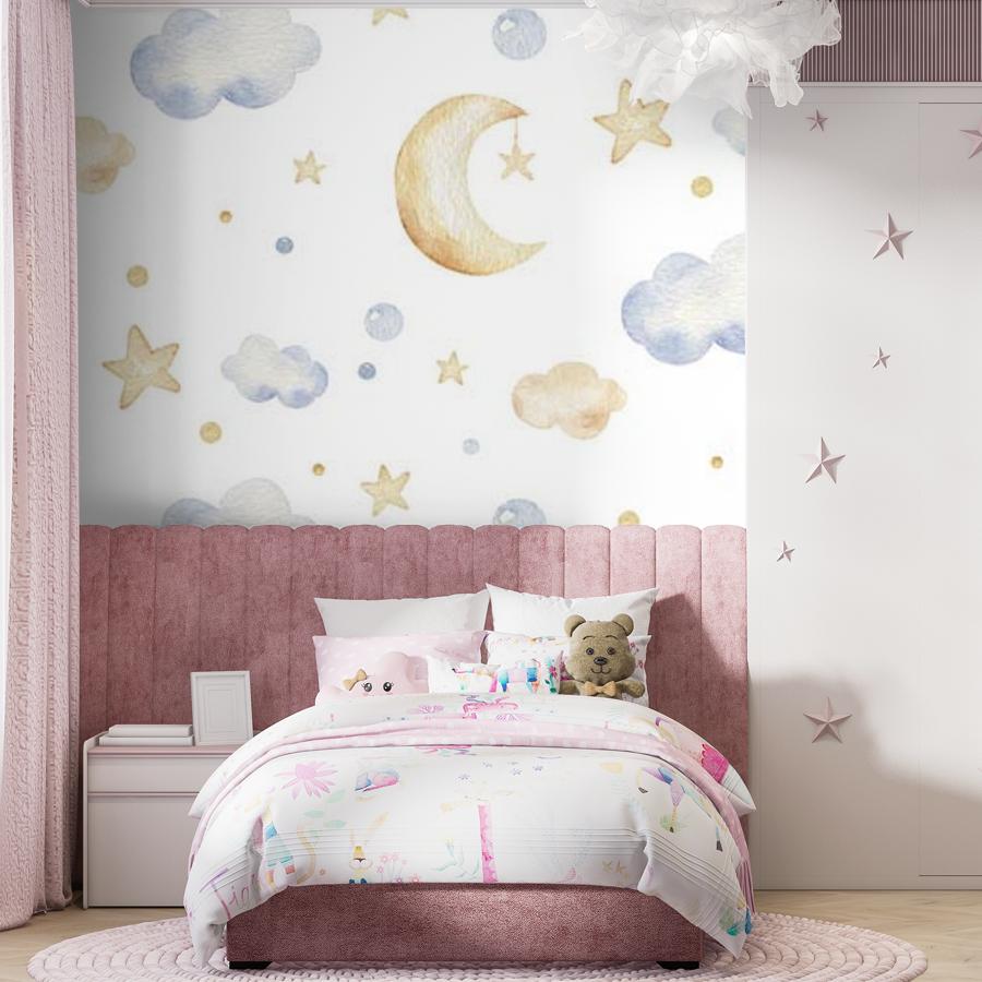 Фотообои и фотообои облака и месяц 12-659