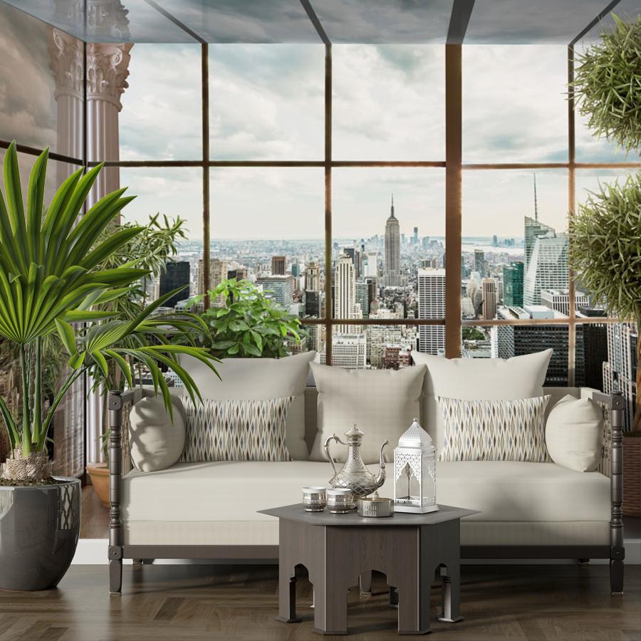 фотообои зимний сад 13-070