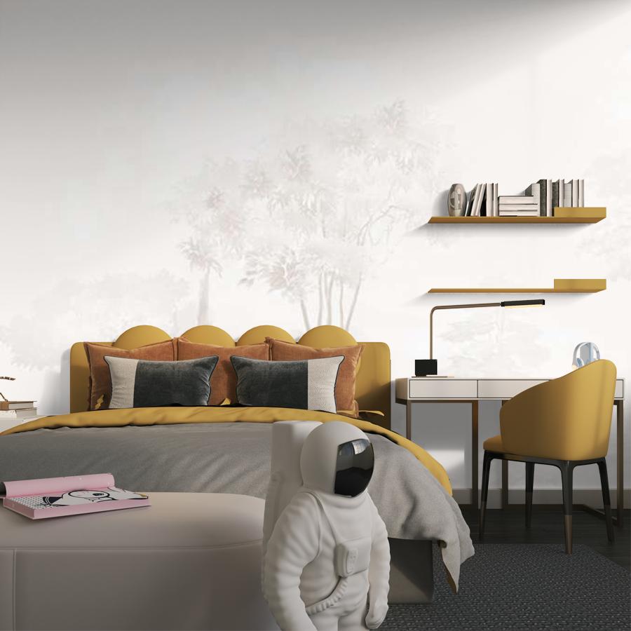 фотообои лес фоновый бежевый 13-1072