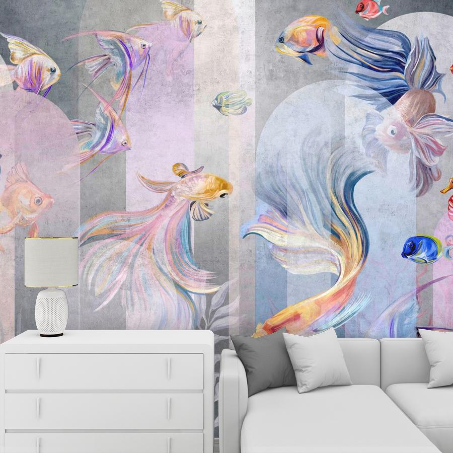 фотообои рыбы волшебные 12-1873
