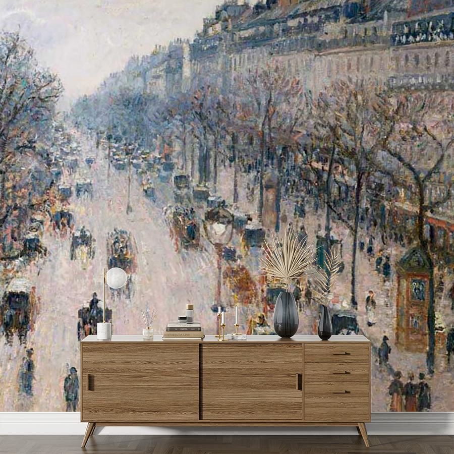 фотообои улица парижа 19 век 9-714