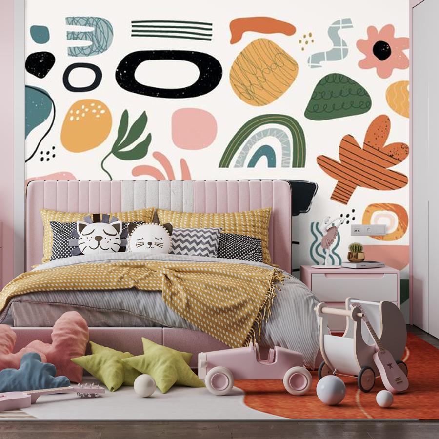 фотообои абстракция с цветами 9-1124 фотообои абстракция с цветами 9-1124