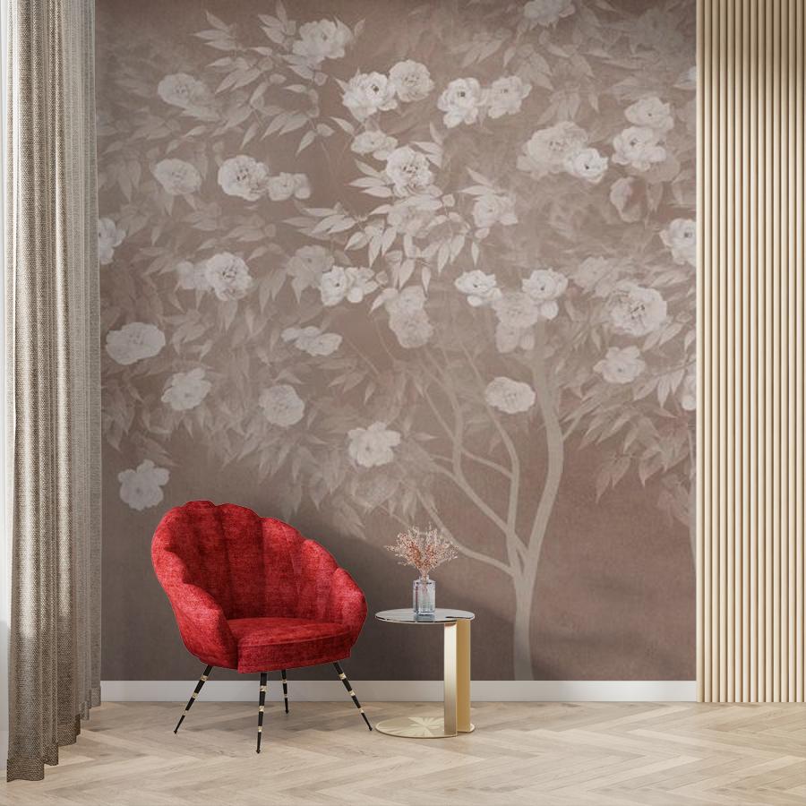 фотообои дерево цветущее ретро 13-585 фотообои дерево цветущее ретро 13-585