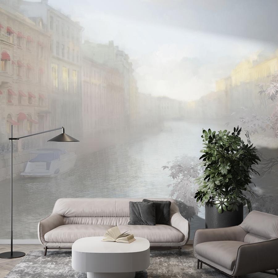 фотообои венеция в утренней дымке 13-1096