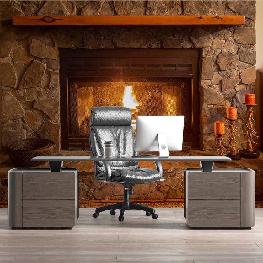 фотообои камин горящий 9-2011