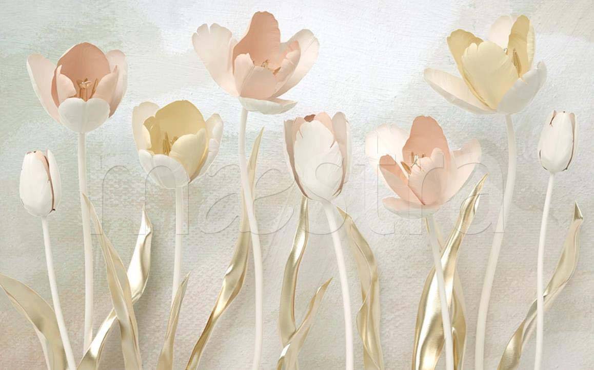 Фотообои Трехмерные тюльпаны