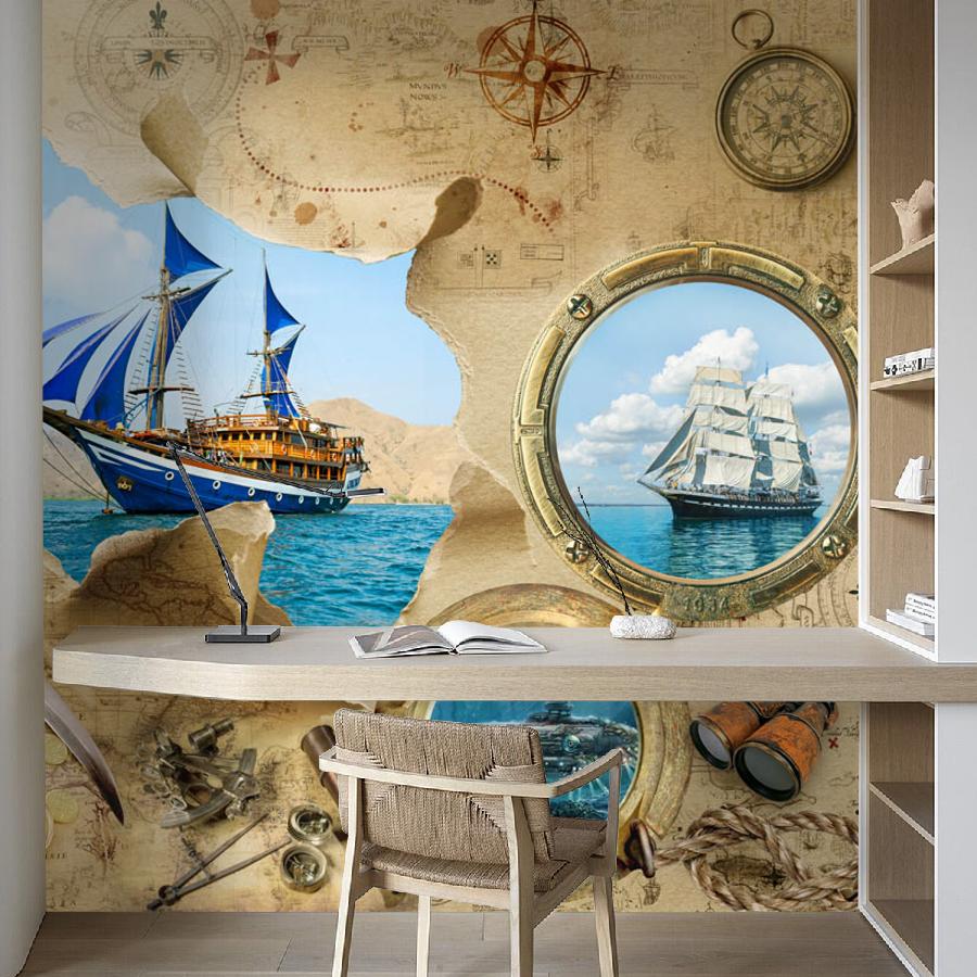 фотообои пиратский сюжет 19-0051 фотообои пиратский сюжет 19-0051