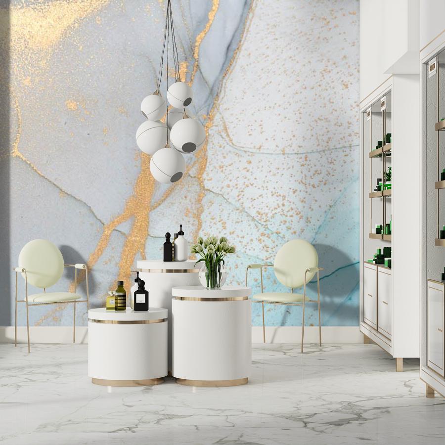 фотообои синий мраморный фон 9-1532