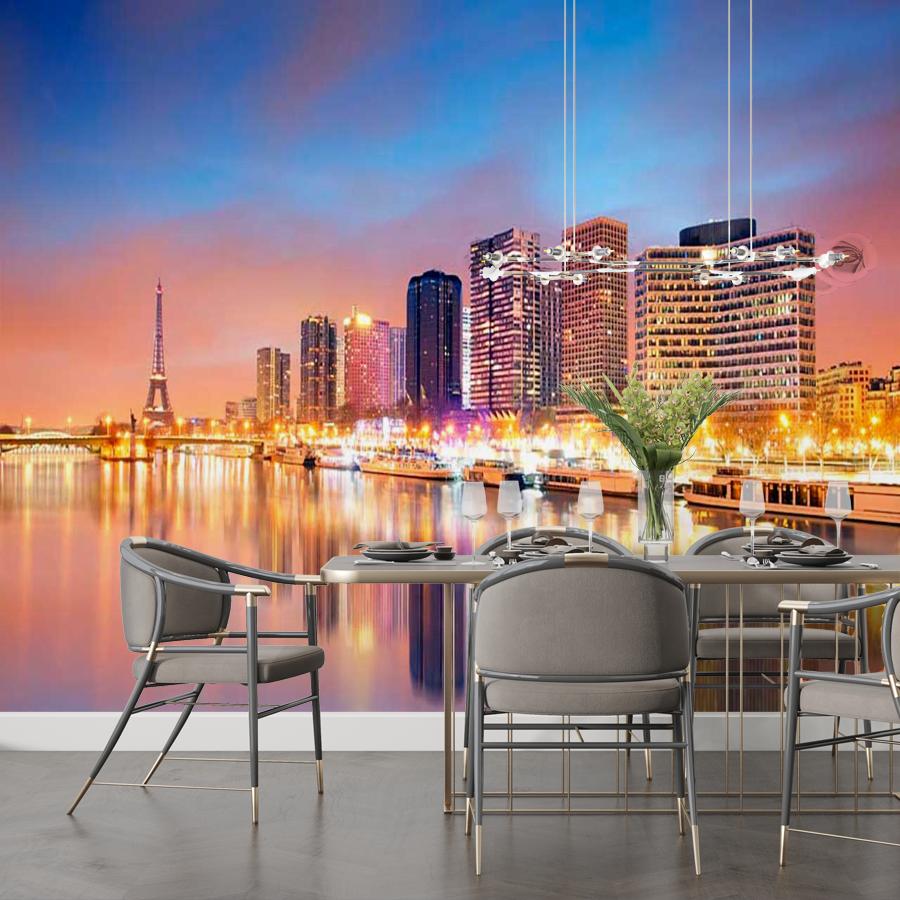 фотообои ночной париж 9-746