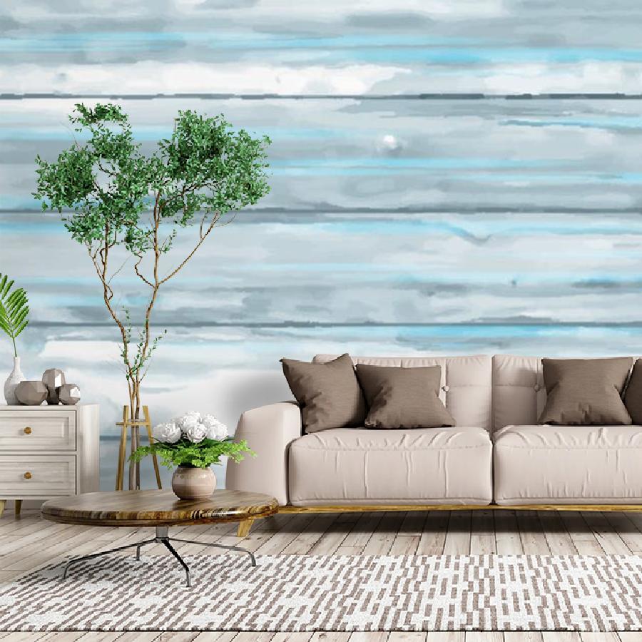 фотообои мятный принт 9-1370