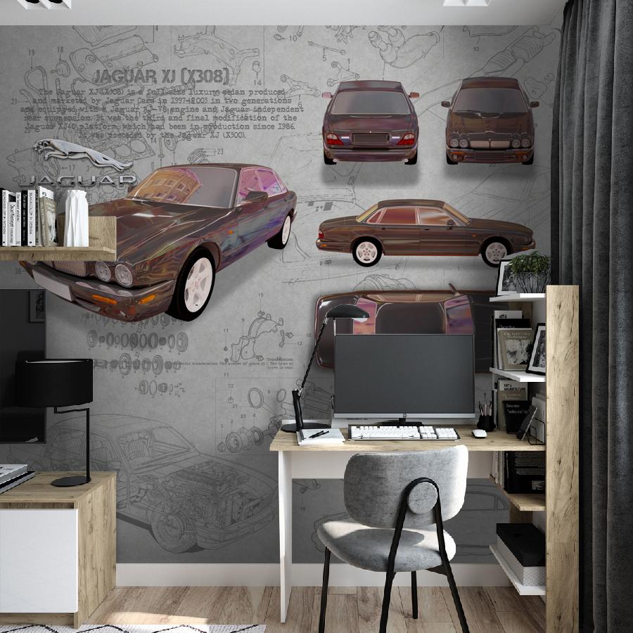 фотообои ягуар xj (х308) 14-1380