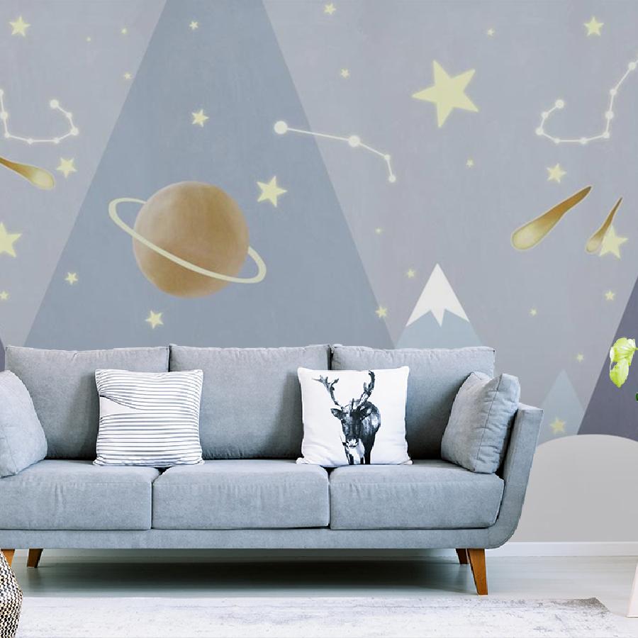 фотообои созвездия в горах 14-207