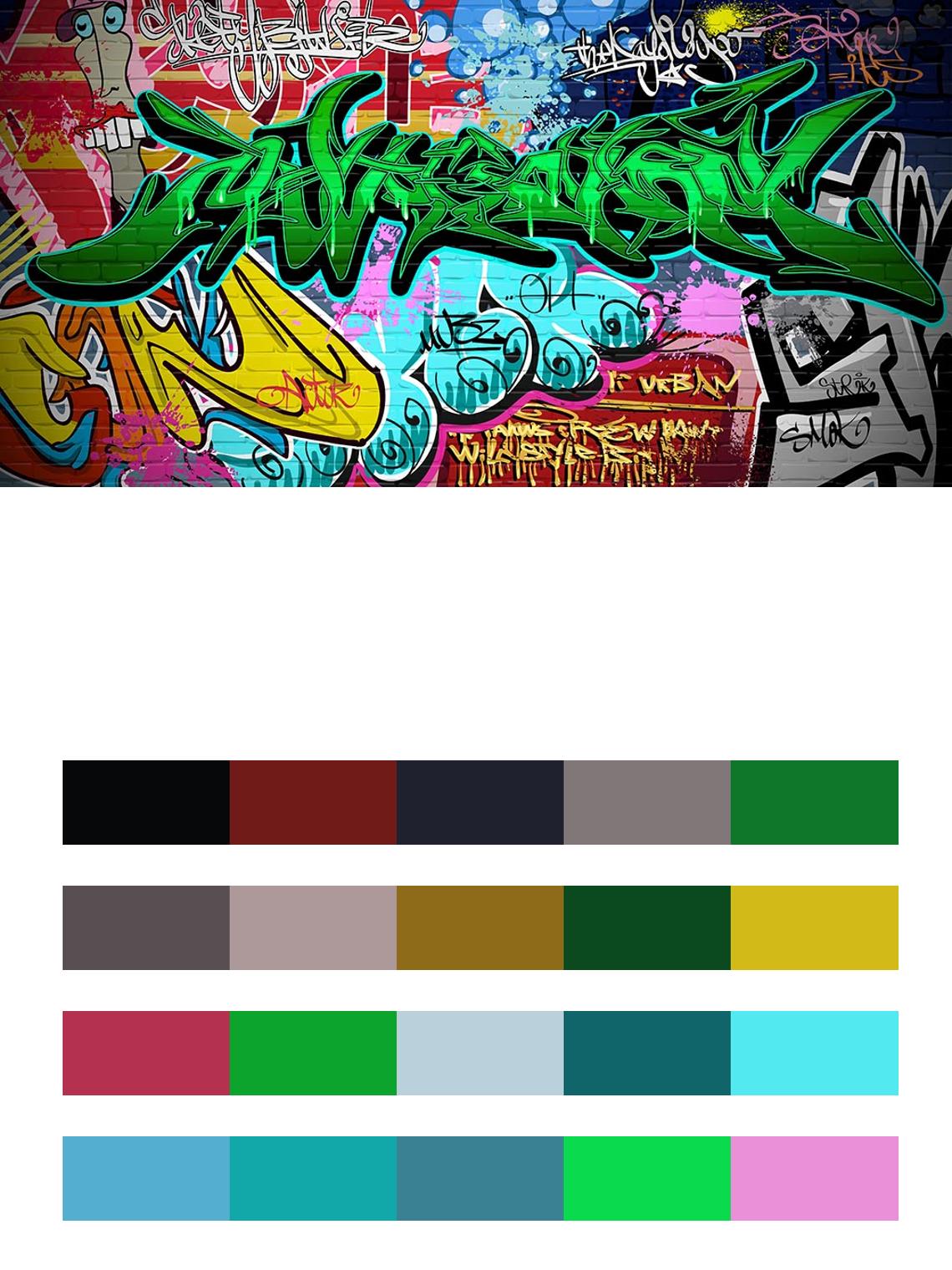 Граффити цвета