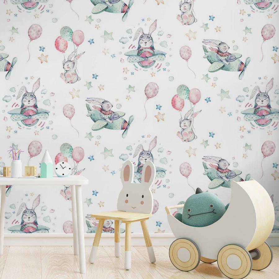 Фотообои и фотообои звери и шарики 12-736