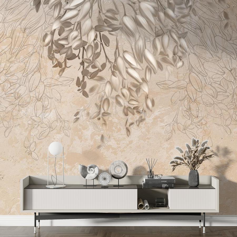 фотообои кампсисы в бутонах 10-935