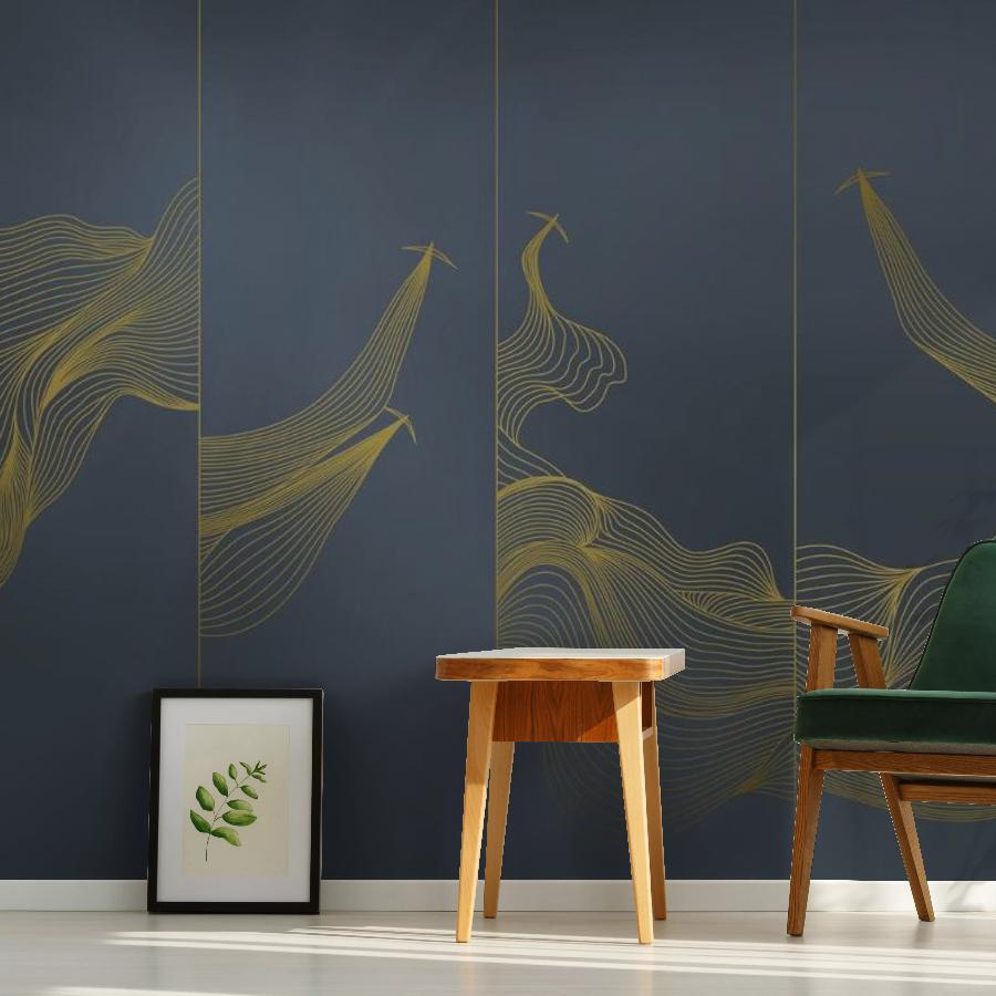 фотообои линии самолетные 14-1134