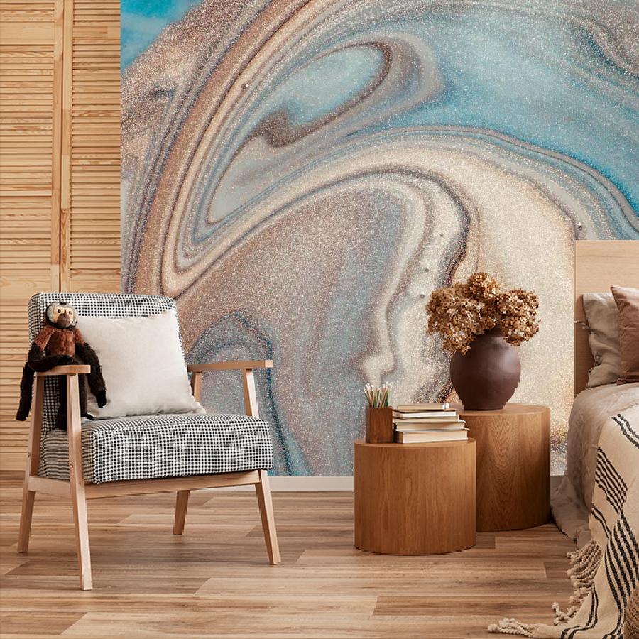 фотообои флюид арт - шоколадный микс 9-932