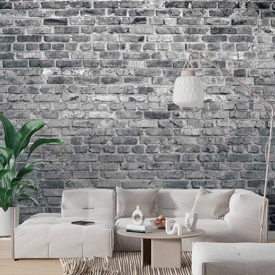 фотообои черный кирпич 9-192