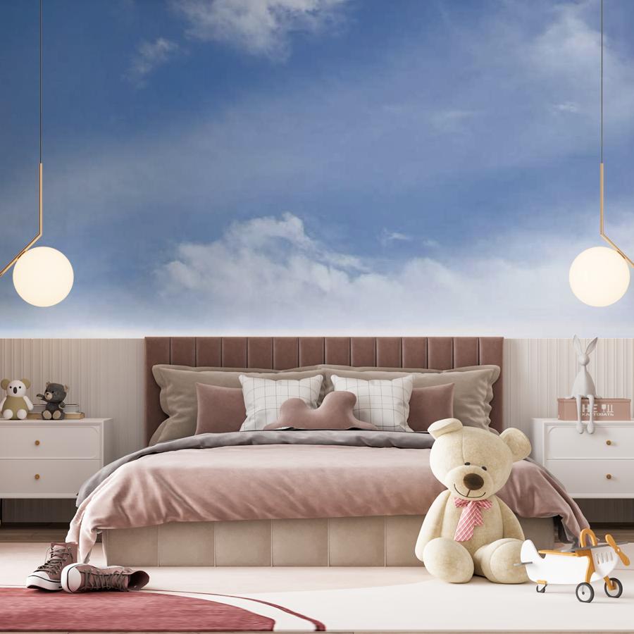 фотообои серо голубое небо 9-376