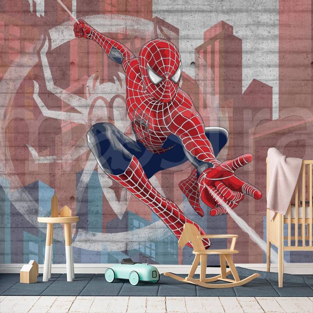 Фреска человек паук