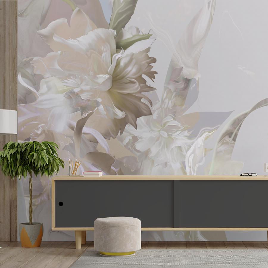 фотообои абстрактные цветы 13-892