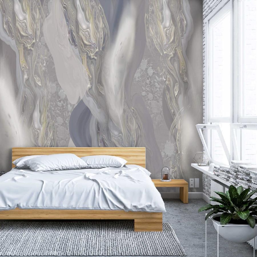 фотообои абстракция серая