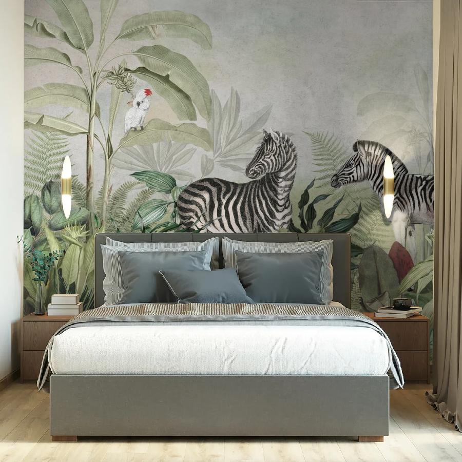 фотообои две зебры 12-1788